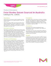 Fatty Acid Composition Of Fetal Calf Serum Used In The In Vitro... |  Download Table