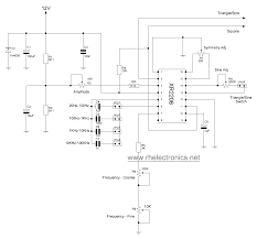 Build a diy function generator circuit diagram using quad op amp ic max494 a simple fg circuit generate basic waveforms electronic circuit schematic design. Function Generator Xr2206 Diy Kit 20hz 100khz Rh Electronics