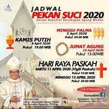Untuk mengikuti serangkaian kegiatan di gereja hati kudus yesus itu anda bisa mengklik tautan di bawah ini, yang merupakan channel dari gereja tersebut. Jadwal Misa Paskah 2019 Jakarta Timur