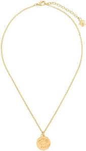 Versace mini Medusa chain necklace - Metallic - GLAMI.gr