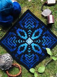 Introducing The Tibet Tiles Tapestry Crochet Patterns Crochet Patterns Tapestry Crochet