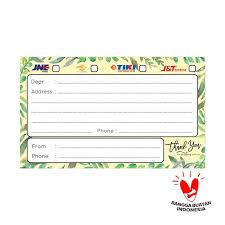 Pemesanan silakan inbox atau chat wa.me/088233796223. Jual Vingy Home Decor Leaf Sticker Shipping Label Terbaru Juli 2021 Blibli