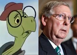 But he gets to live for like five hundred years, so there's that. Mitch Mcconnell Memes Turtle