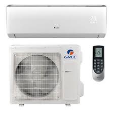 Gree Vireo 22 000 Btu Energy Star Ductless Mini Split Air Conditioner With Heater And Remote In 2020 Air Conditioner With Heater Ductless Mini Split Central Air Conditioners