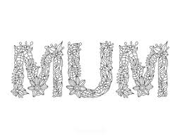 Standard 8.5 x 11 pages to print and color. 77 Mother S Day Coloring Pages Free Printable Pdfs