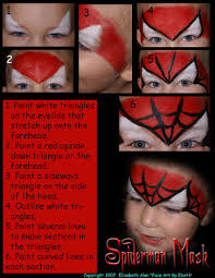 See more ideas about spider man face paint, spiderman face, spiderman makeup. Makeup Spiderman Mask Saubhaya Makeup