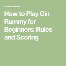 If elder does not want it, younger may pick it up and replace it with a discard from hand. How To Play Gin Rummy Gin Rummy Rummy Card Game How To Play Gin Rummy