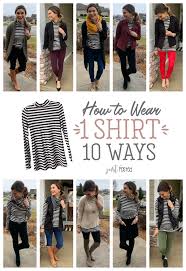 Black And White Striped Turtleneck Plus Size How To Wear And Style A Striped Turtleneck 10 Different Ways Outfits With Striped Shirts Striped Turtleneck Black Women Fashion