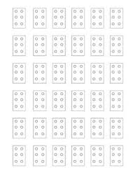 Blank Braille Cell Paper Braille Alphabet Alphabet For