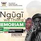 The Ngũgĩ Wa Thiong’o Memoriam event image