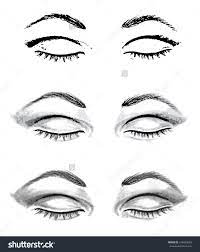 Pencil Drawing Closed Eyes And Auto-Traced. Realistic Sketch. | Eye Drawing,  Closed Eye Drawing, Easy Eye Drawing