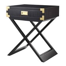Here at roseland furniture, we offer an excellent choice of quality bedside tables. Hampton Side Table Black Navy White Style Temple