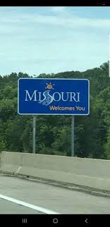 August 2018 state 26 of 50. The Welcoming Sign For Missouri Missouri Trip Signs