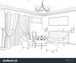 Interior Design Sketches Living Room Interior Design Living Room Living Design Drawing Room Interior