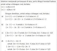 Contoh soal bilangan berpangkat pecahan dan jawabannya. Help Gunakan Definisi 1 1 Untuk Menentukan Nilai Mutlak Berikut A Tentukan X 2 Untuk X Brainly Co Id