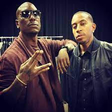 Tyrese Gibson And Ludacris Ludacris Fast And Furious Rappers