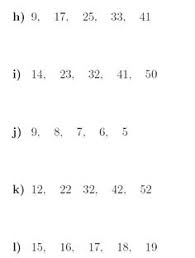 The Nth Term Of An Arithmetic Sequence Worksheet No 2 With Solutions Arithmetic Sequences Worksheets Arithmetic