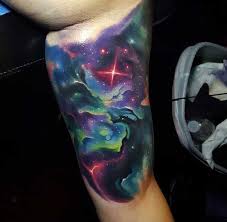Space provides graphic designers, game architects and space themed tattoos and body art accomplish this in the form of fantastic depictions of nebula. 50 Earth Shattering Space Tattoos That Are Literally Out Of This World Tattooblend