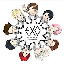 Download Sm Entertainment Exo A Day In Exoplanet Coloring Book Amazon Com Music