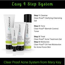 My neighbor had an aunt who sold it and she gave us a skin care lesson. Mary Kay Clear Proof Skin Set 6 Pieces Set Lazada