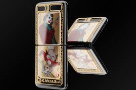 With its fragile glass display and hinge, these are the best cases to keep the z flip protected. Caviar Golden Joker Samsung Galaxy Z Flip Hypebeast