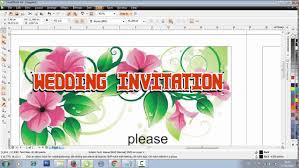 Adobe spark makes creating invitations easy. Make A Wedding Invitation Design In Coreldraw Youtube