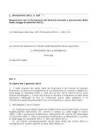 Ai sensi dell'articolo 11, comma 3, della legge 24 dicembre 2012, n. Https Www Obiettivoscuola It Images Normativa 2012 Legge 24 Dicembre 2012 N 228 Pdf
