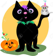 Happy Halloween Black Cat And Mouse Royalty Free Cliparts Vectors And Stock Illustration Image 5643242 Black art | fine art america. happy halloween black cat and mouse