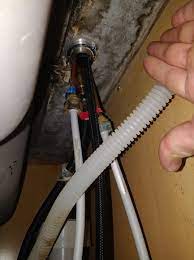This guide will cover how to disconnect the faucet water supply, unscrewing the nuts and removing the faucet in preparation to install the new faucet. Can T Seem To Remove This Mounting Nut Under Kitchen Faucet Plumbing