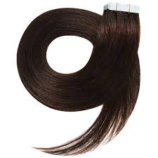 Now women can find weave with the kinkiest of kinks so no one has to feel left out. Tape In Hair Extensions N2 Dark Chestnut 100 Natural Hair 18 Inch