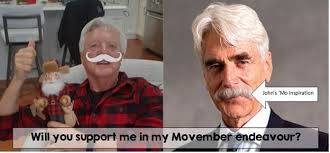 Growing a mustache for Movember