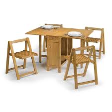 No worries that table or chairs will collapse unexpectedly. but overall, people who reviewed this item like it because their kids like it. Folding Dining Table And Chairs To Maximise Your Small Space