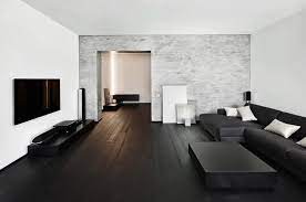 En effet, ce duo peut rapidement rendre austère votre peignez un pan de mur de votre chambre ou de votre salon en gris anthracite. Un Salon Blanc Et Noir 32 Manieres Intelligentes De L Amenager