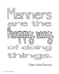 It is important to have good manners. 7 Manners Week Kinders Ideas Coloring Pages Manners Colouring Pages
