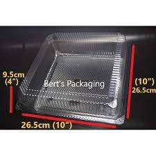 Pengilang profesional dan pembekal bekas kek di china. 10 Cake Case Square 10pcs Dessert Case Bekas Kek 10 Loyang Kek 10 Inci Bekas Makanan Bakery Box Lpm 125 Shopee Singapore