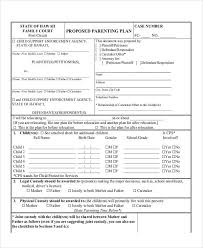 Learn about the steps you can take to help your children prepare for college. Free 6 Parenting Plan Examples Samples In Pdf Examples