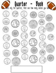 Coin Coloring Pages Money Math Money Activities Counting Worksheets For Kindergarten