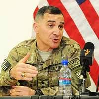 Col. Daniel Tack, former REDHORSE Commander, is joined