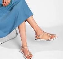 Amazon.com | Molozoey CREAM Flat Sandals for Women with ...