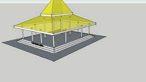 Contoh bentuk pilar teras rumah terbaru januari 2020. 72 Rsk 3d Warehouse Ideas Warehouse Rumah Jawa 3d Model