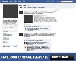 Facebook Fanpage Free Psd Psd Template Free Psd Templates Facebook Timeline Templates