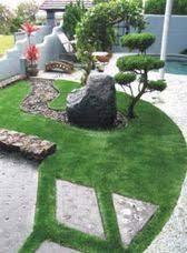 Nylawn Hawaii S Synthetic Turf Lawn Installation Lawns Japanese Garden Lawn And Landscape Fake Grass Backyard