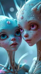 🚀🌈Intergalactic sweetness alert! Here comes the adorable alien duo -...