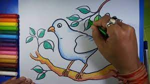 Easy Simple Bird Drawing Art For Class 1 Art For Class 2 Art For Simple Bird Drawing Bird Drawings Drawings Here you can learn many drawings, cool drawings, paintings.