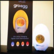 Gro Egg Room Thermometer Colour Changing Room Thermometer