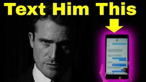 Flirty text conversation (interactive exercise and quiz) He S Stringing You Along Text Him This Now Matthew Hussey Get The Guy Youtube