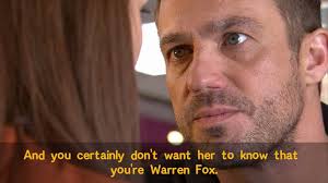 Warren confronts Sienna