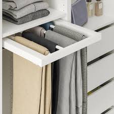 Acquista online il portapantaloni estensibile estraibile servetto twin per armadio con sconti a partire del 15%. Komplement Portapantaloni Estraibile Bianco 50x58 Cm Ikea It