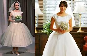Glee Photo Rachel S Wedding Dress Based On Audrey Hepburn S Audrey Hepburn Wedding Wedding Dresses Dresses