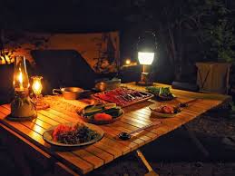 肉食べたい 焼肉行きたい いや キャンプで焼肉したい bbqじゃなくて 焼肉 キャンプ キャンパー キャ table settings camping table